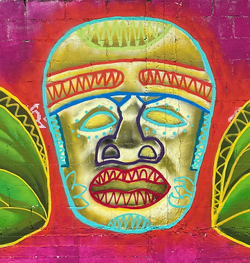 Streetart playa del Carmen