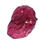 Thumbnail: Half moon face: Carved Rubellite