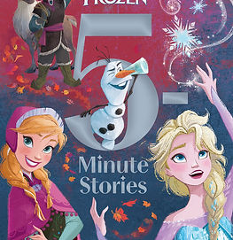 5-Minute Frozen Stories by The Walt Disney Company, Disney bedtime story collection featuring Elsa, Anna, Olaf + a forever family library.