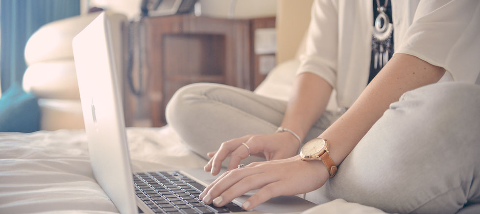 Woman on laptop