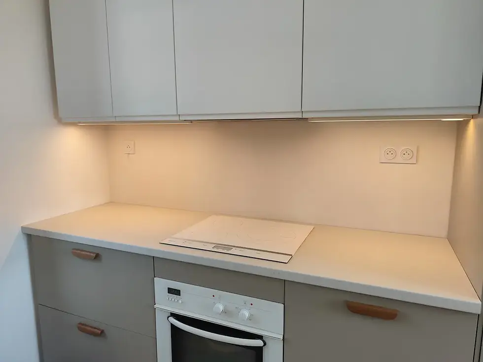 Pose d'éclairages led dans une cuisine à Moulins