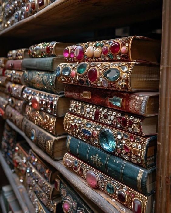 Jewelled books