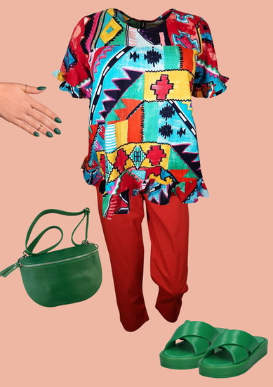 Mode große Größen Heilbronn, Rebecca Sigl, Sani Designstudio, besondere Damenmode, Ludwigsburg, individuelle Mode für Anlässe, nachhaltige Mode, Boutique, Modeladen, Serviervorschläge, Kombinationsmöglichkeiten, Modeberatung, Mode von Orientique online kaufen