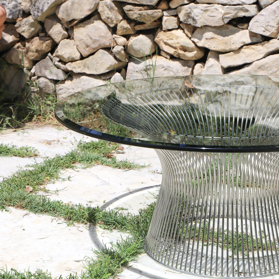 Miniature : Table basse Warren Platner pour Knoll 