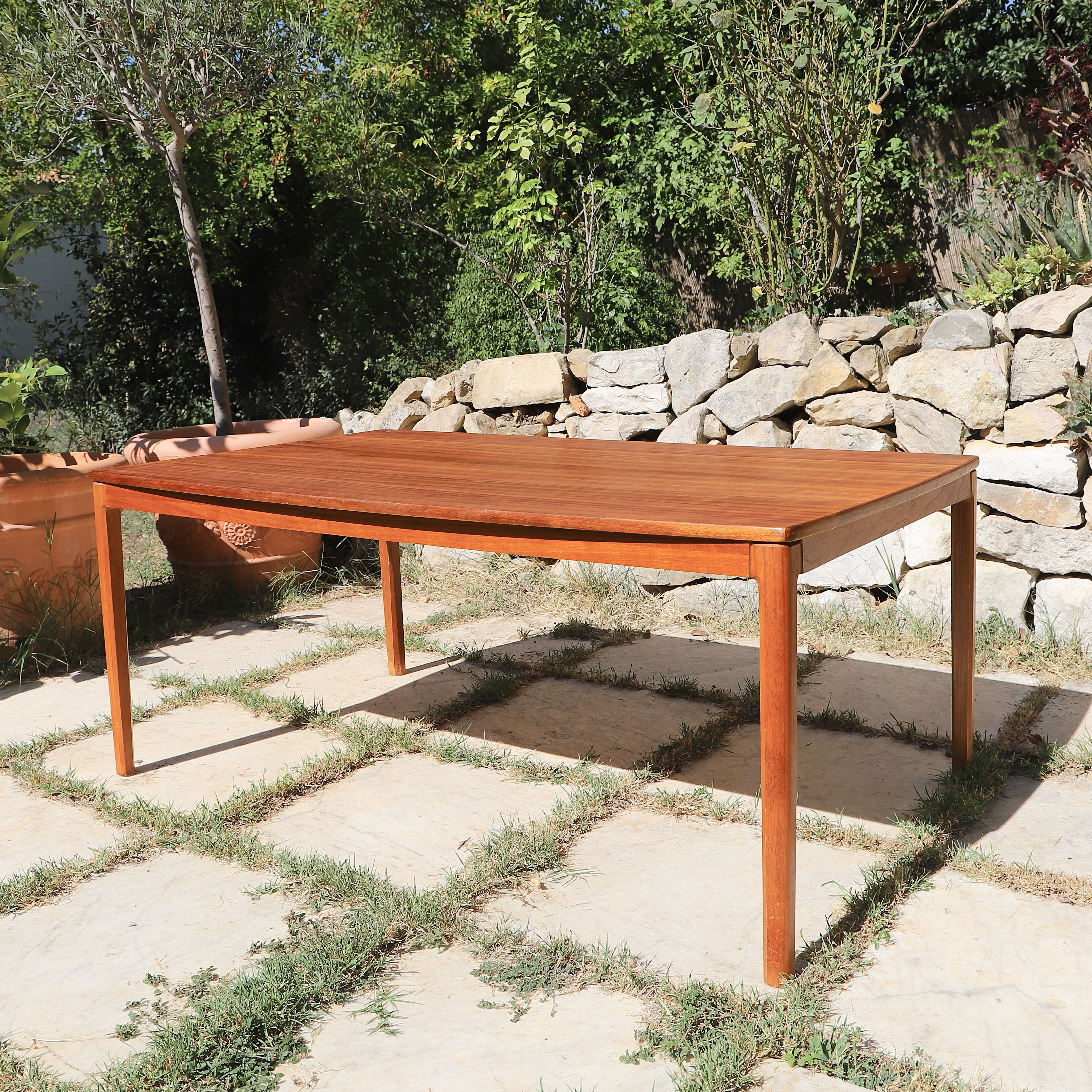 Table basse en teck par Albert Tibro 1960