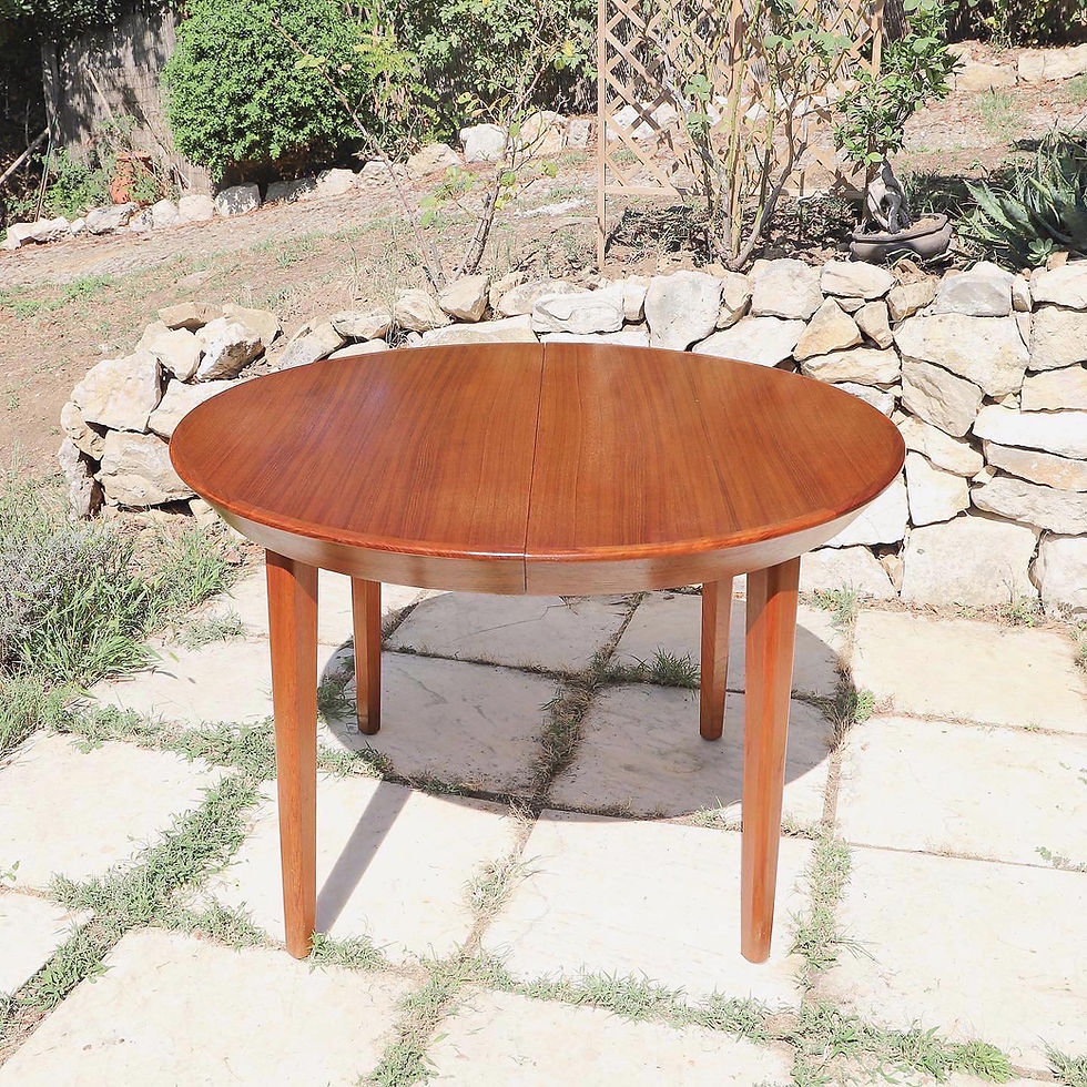 Miniature : Table à manger en teck par Ole Hald pour Gudme Møbelfabrik 1960 