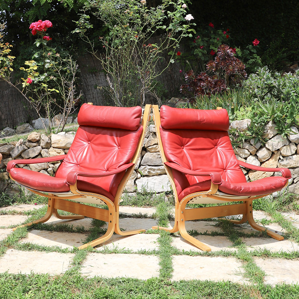 Miniature : Paire de fauteuils "siesta" par Ingmar Relling pour Westnofa 1970