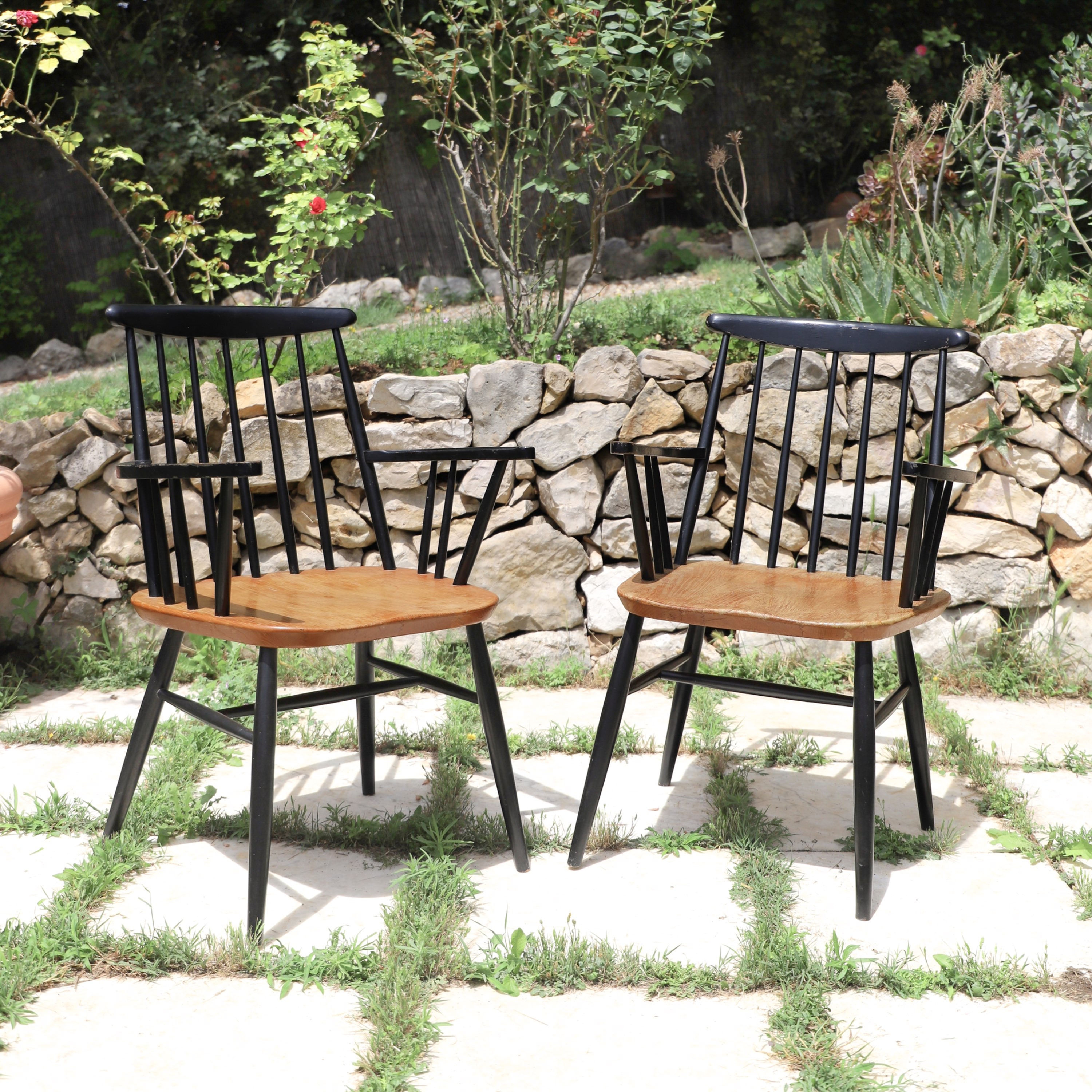 Paire de fauteuils scandinave 1960
