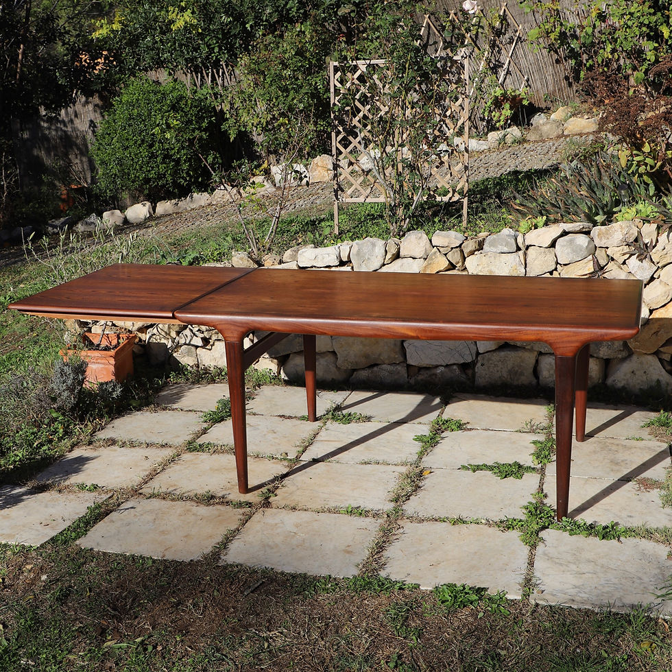 Miniature : Table à manger en teck par Johannes Andersen pour Uldum Møbelfabrik 1960