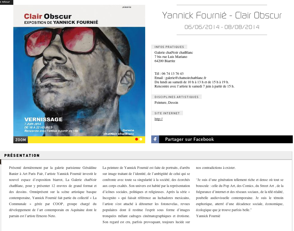 ART ACTUEL / France / June 2014