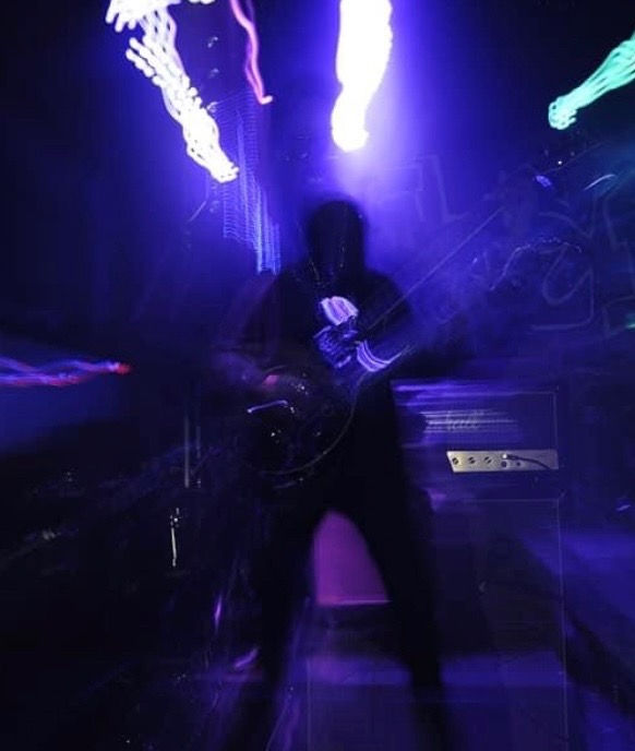 Cheez shredding the guitar