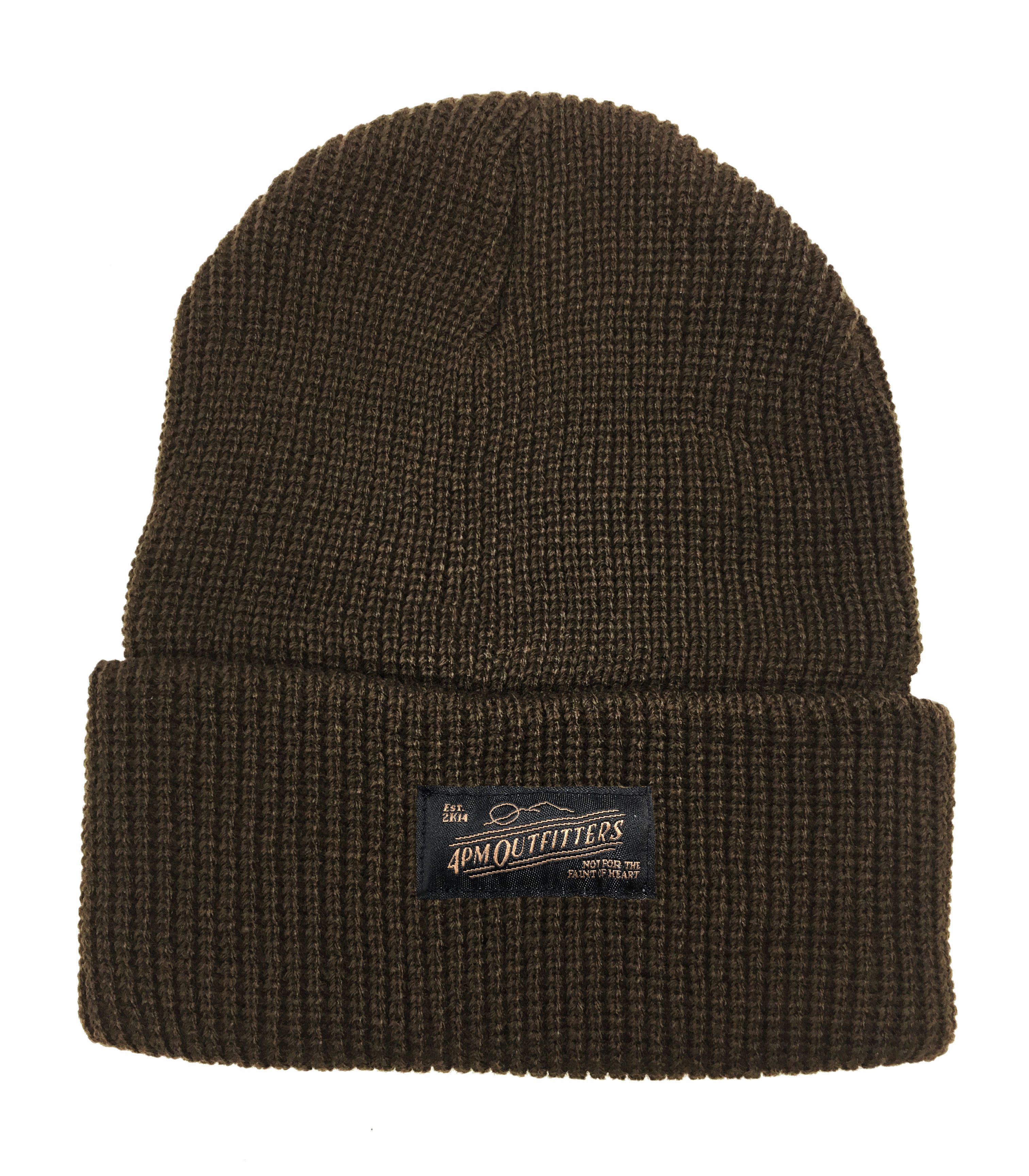 4PMO WATCH CAP : COFFEE