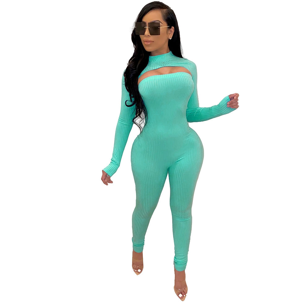 Thumbnail: Two Piece Sexy Bodysuit