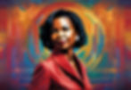 Image generated using Wonder from the prompt Celebrate Condoleezza Rice for Black History Month