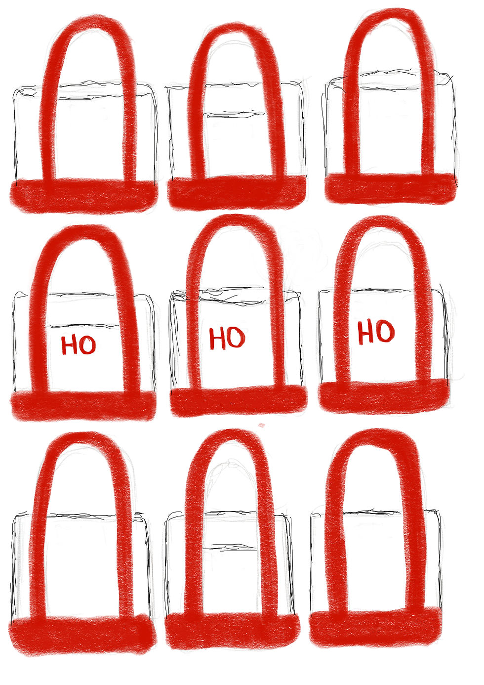 HO HO HO TOTES