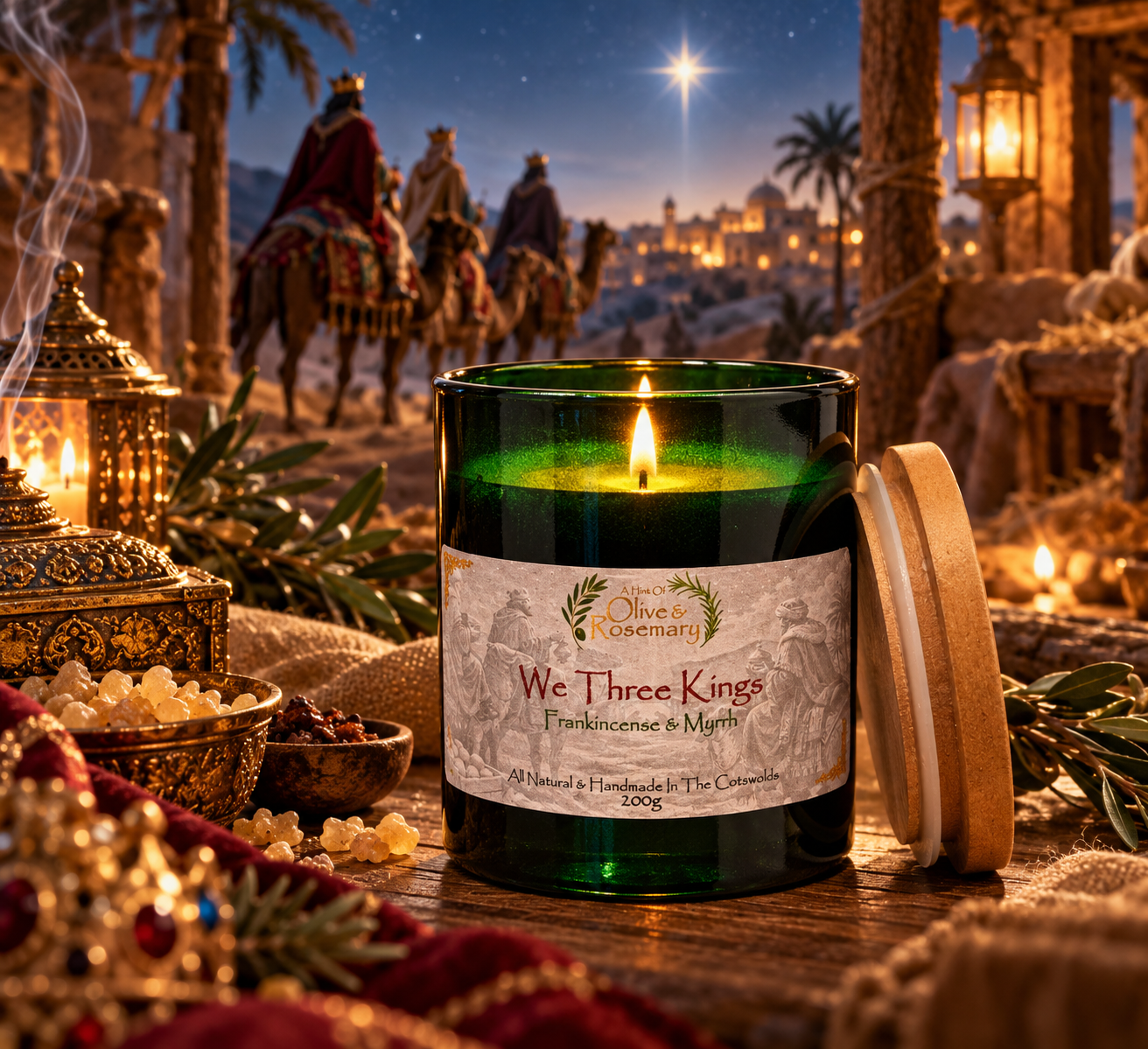We Three Kings Candle 200g