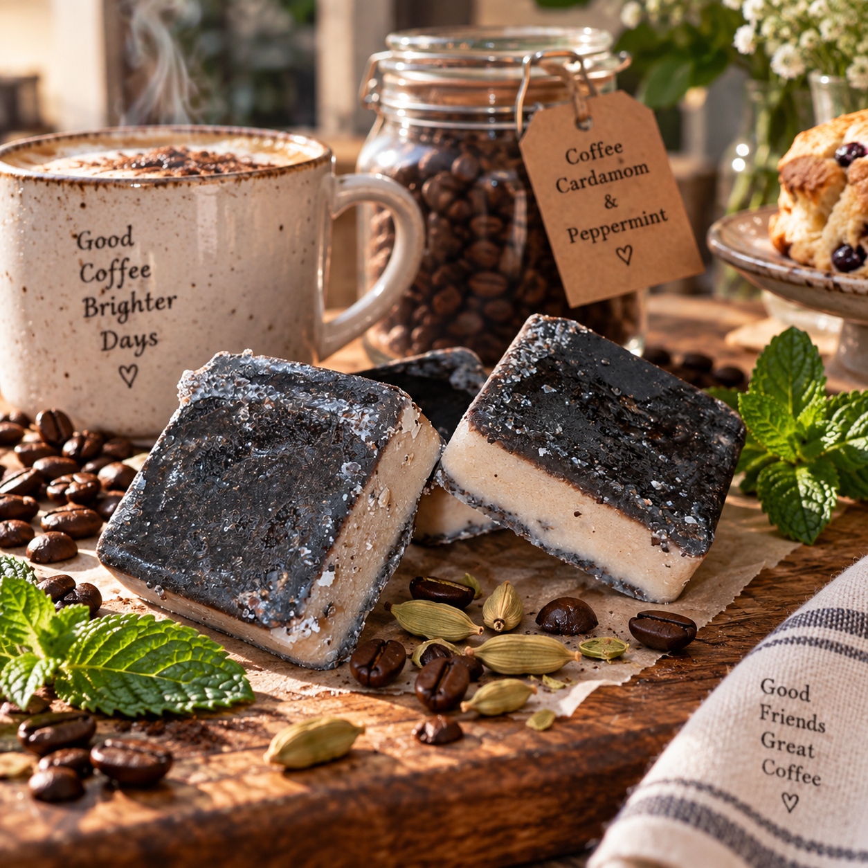 Coffee Morning Wax Melts - Sack Of 3