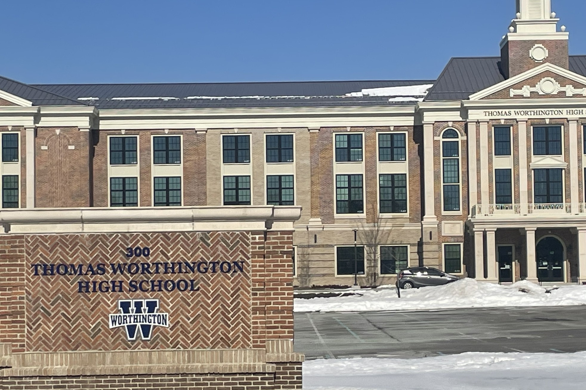 Thomas Worthington High School renovated — construction dust and community growth in Worthington OH