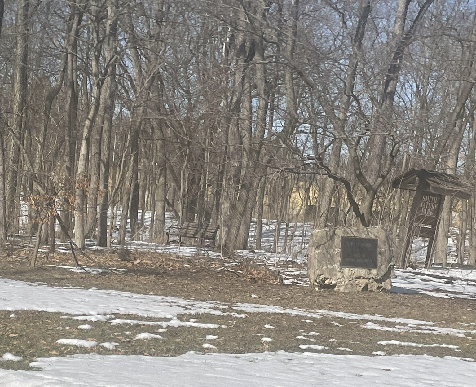 Smith Nature Park Upper Arlington Ohio — high pollen corridor
