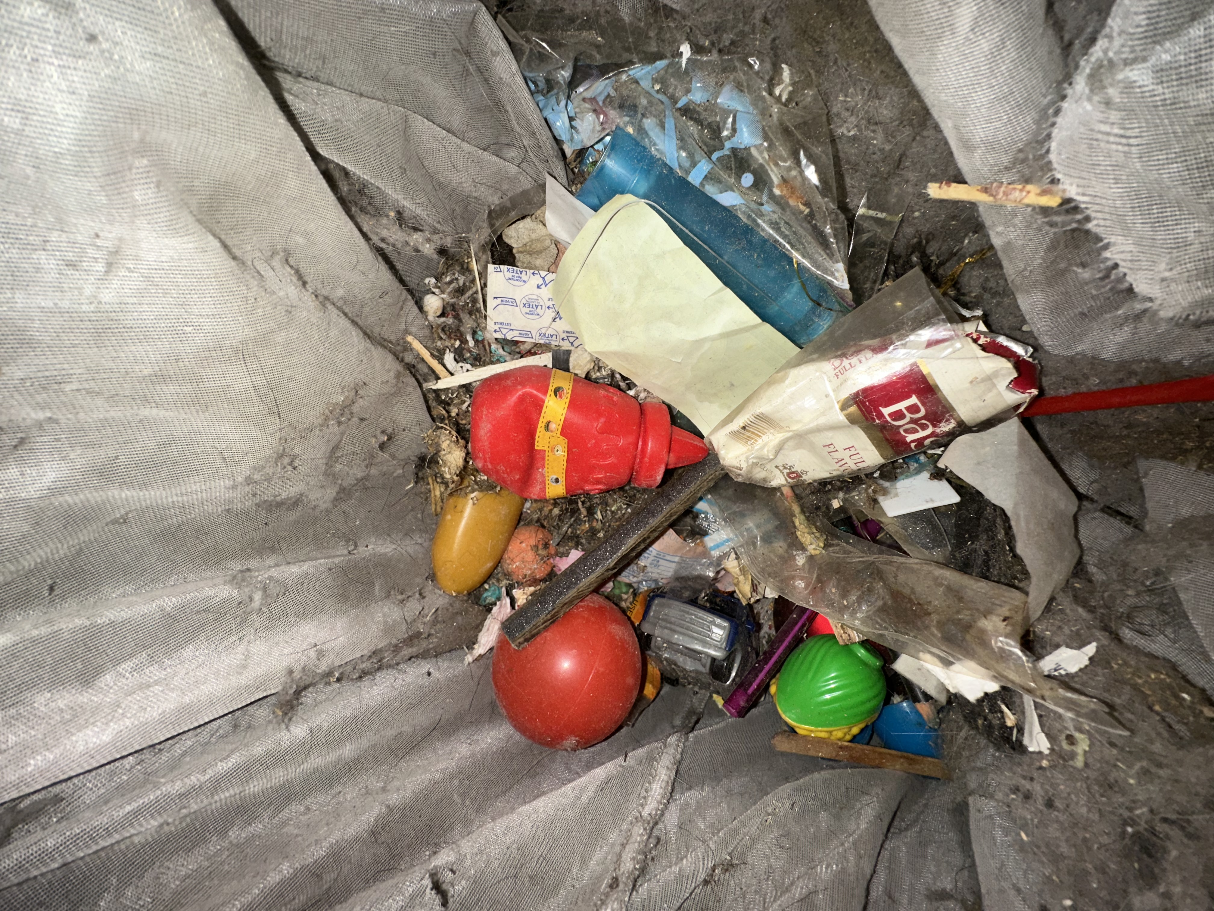 What's inside Columbus Ohio home air ducts — Clean Air Pros before photo