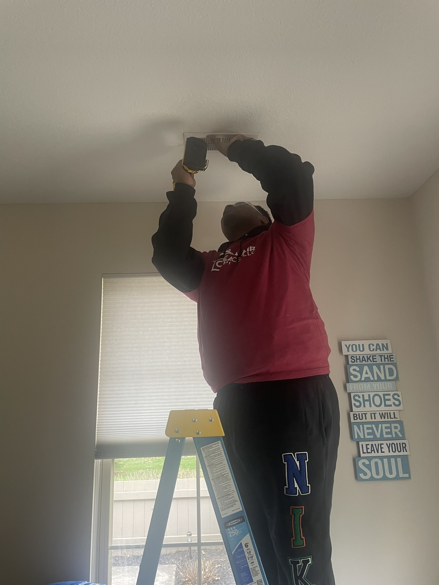 Clean Air Pros Lewis Center duct cleaning job — Columbus Ohio