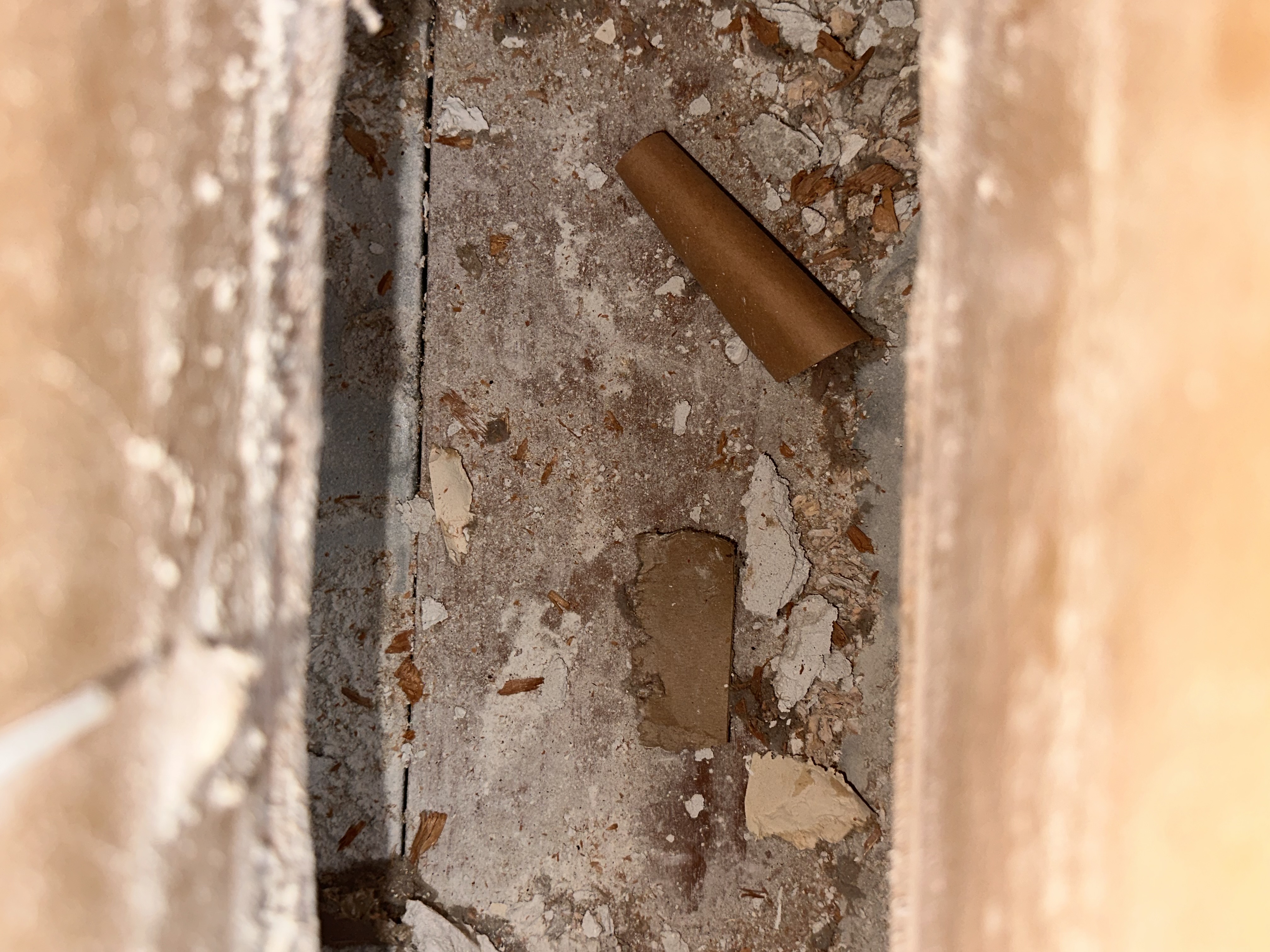 Original historic vents inside an Upper Arlington Ohio home — before air duct cleaning