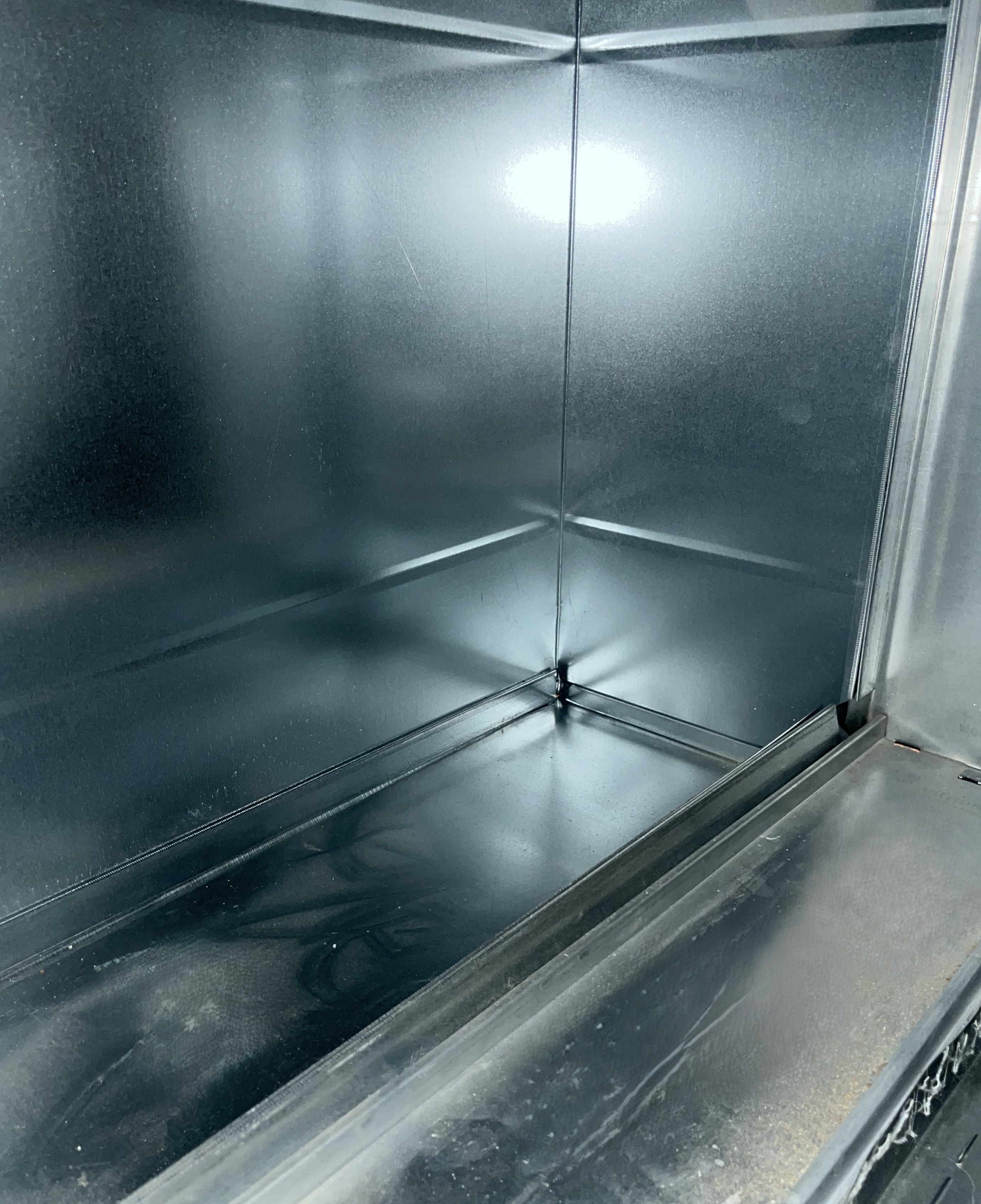 After — clean ductwork around new furnace following Clean Air Pros extraction