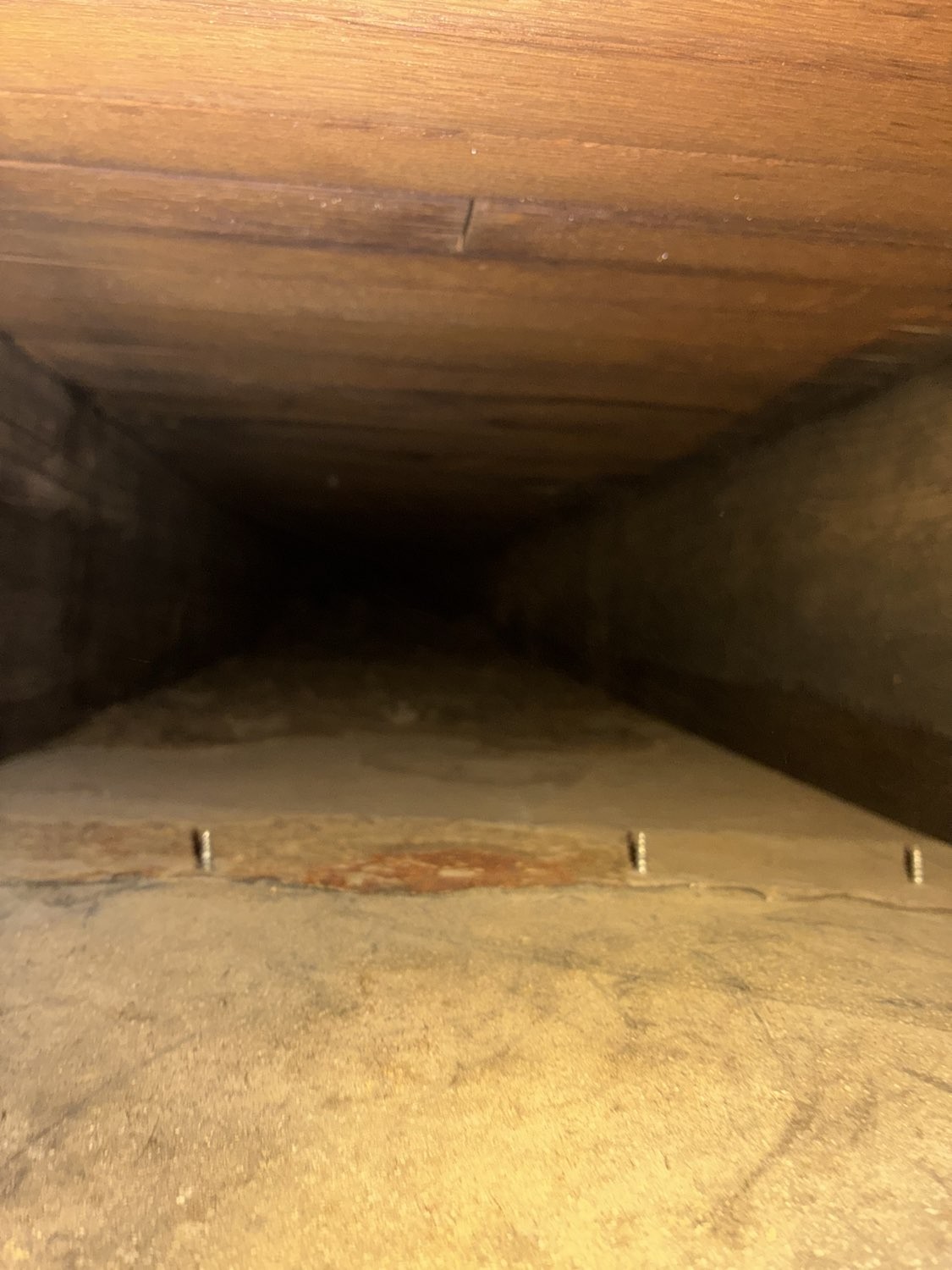 Clean air duct after professional cleaning by Clean Air Pros Columbus OH