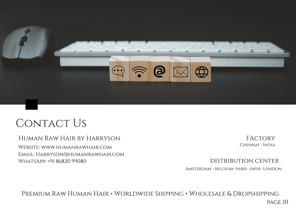 Humanrawhair catalogue