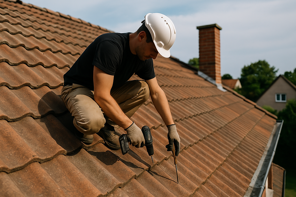 pokryvač na střeše