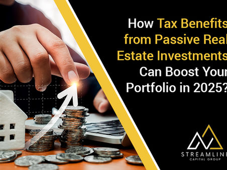 Tax Benefits from Passive Real Estate Investments