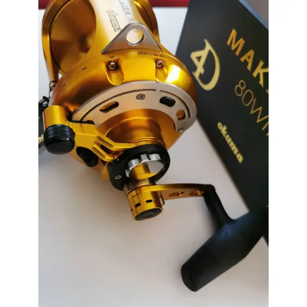 Okuma Makaira 2-Speed Lever Drag Reel – Big Game Multirolle