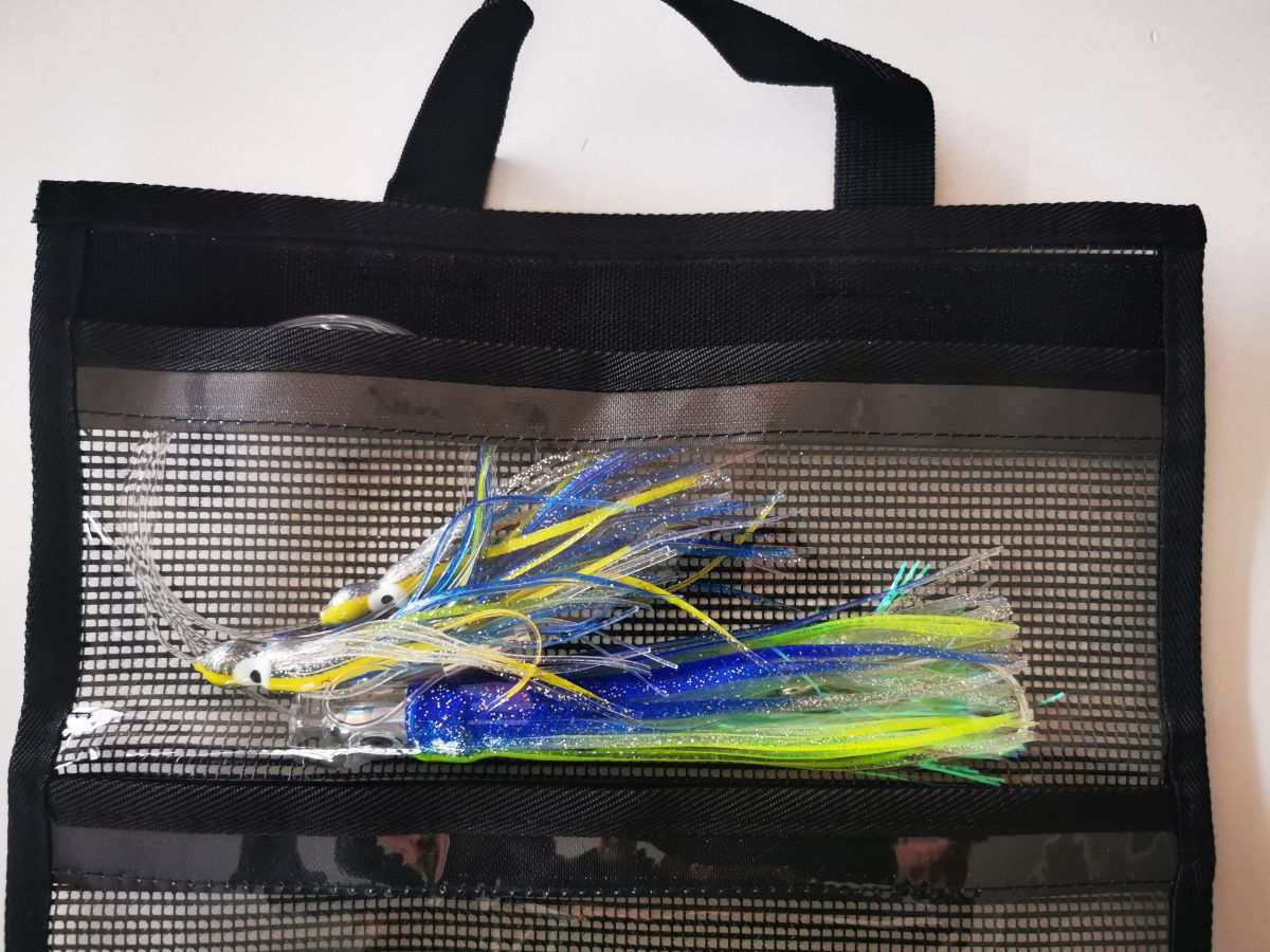 5er Lures Tasche – für Lures inklusive Vorfach & Haken
