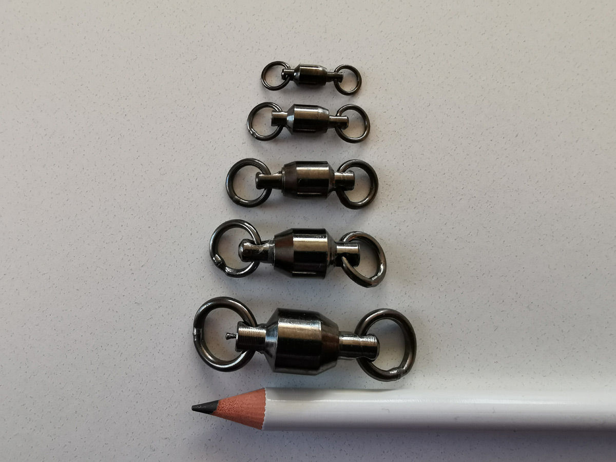 Exsum Big Game Wirbel mit 2 Solid Rings – Edelstahl Premium Qualität
