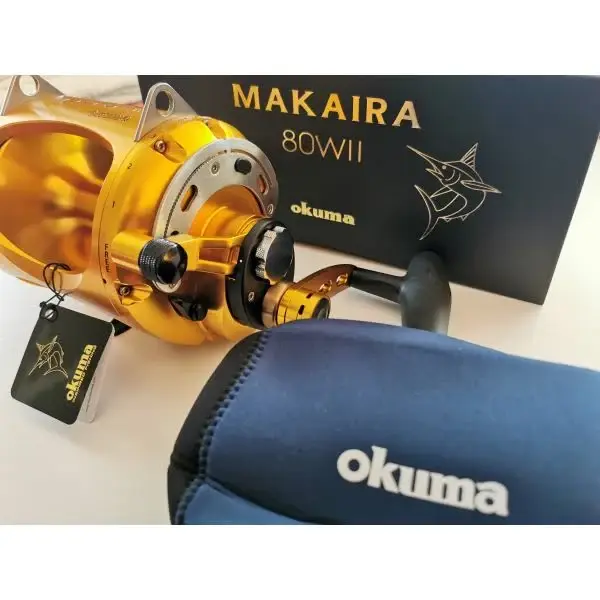 Okuma Makaira 2-Speed Lever Drag Reel – Big Game Multirolle