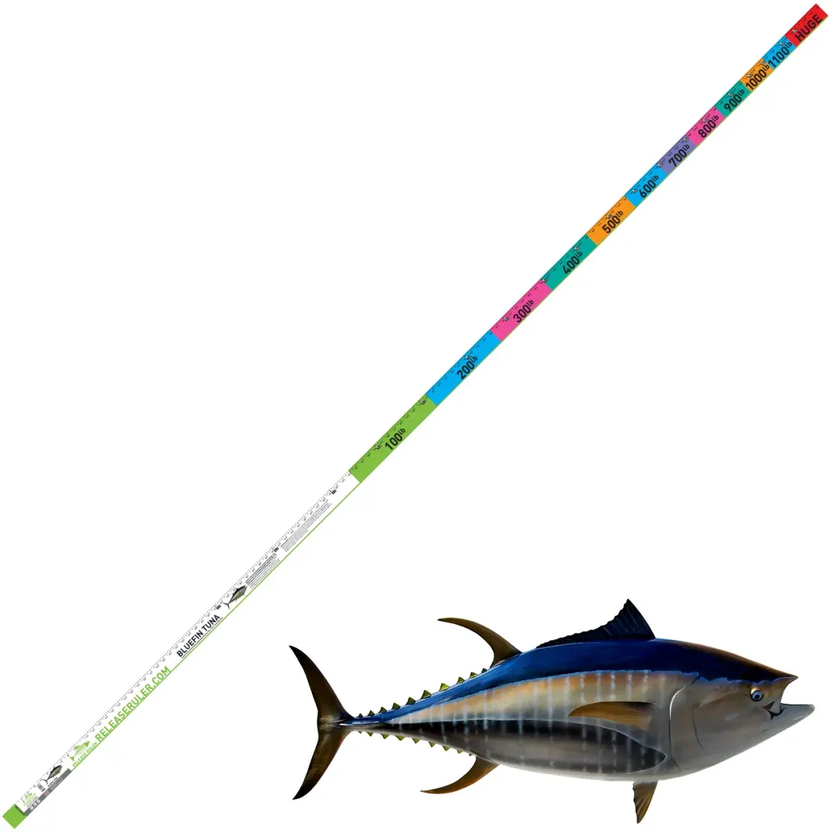 Bluefin Tuna Release Ruler – Maßband in Meter