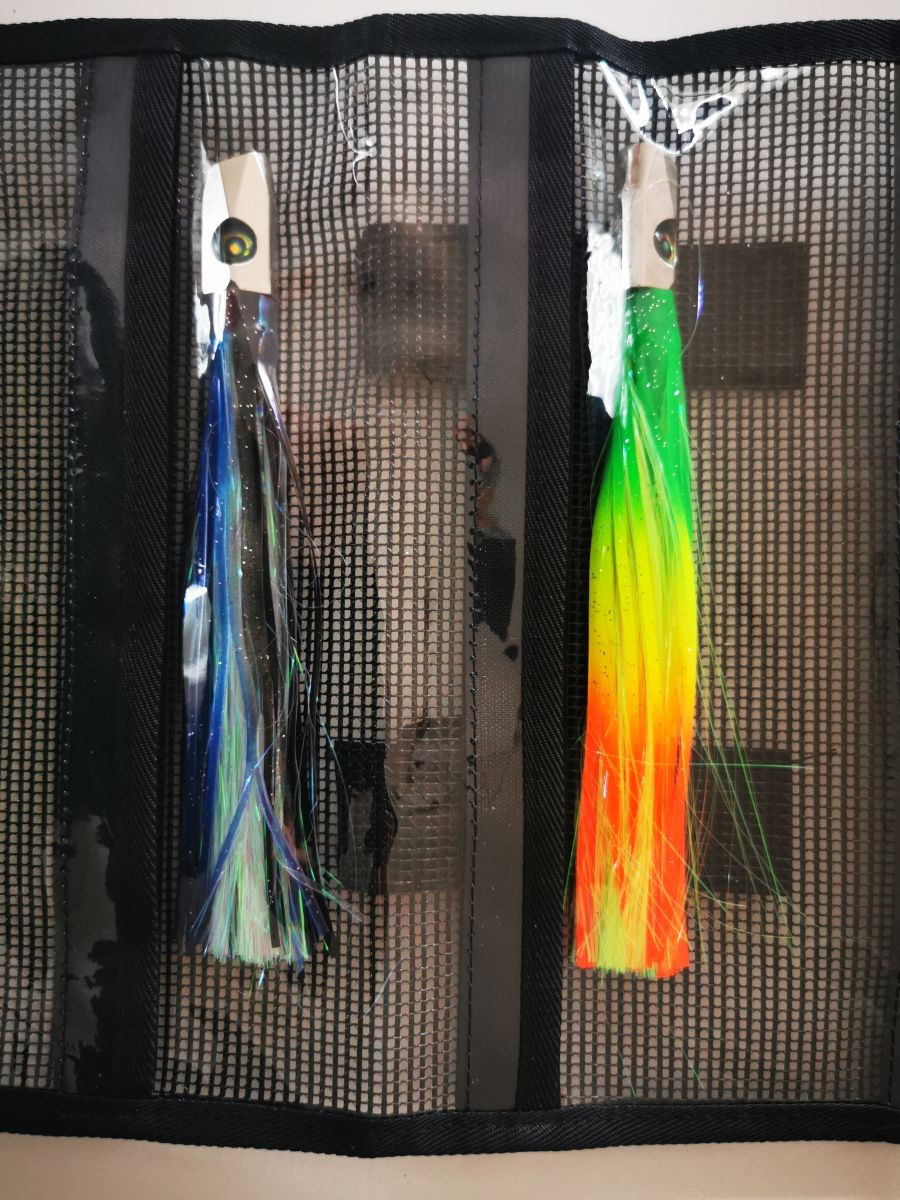 5er Lures Tasche – für Lures inklusive Vorfach & Haken