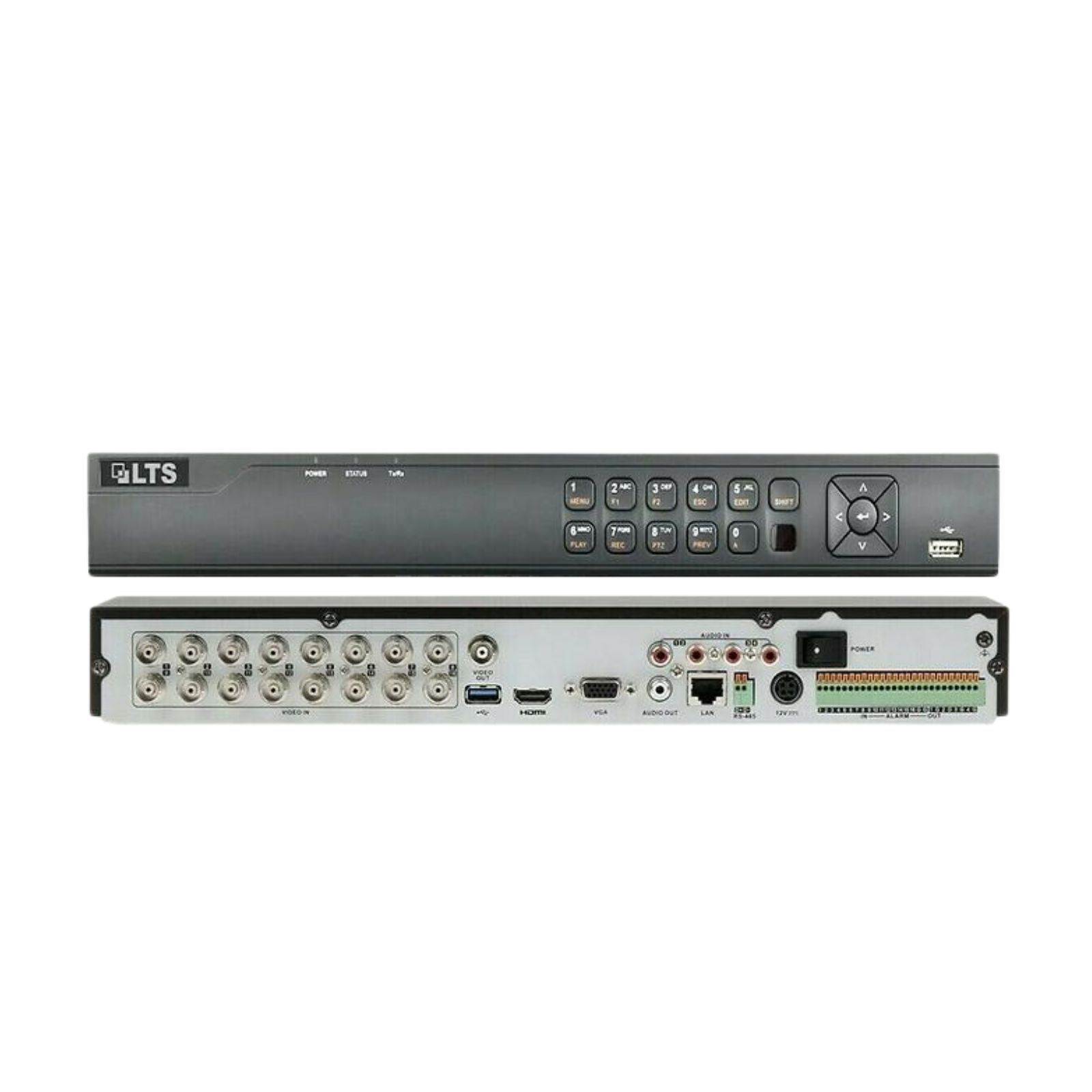 LTS 16CH DVR 1080p LTD8316K-ET 6TB H.265+ 16 Ch HD-TVI Hybrid 3 Year Warranty