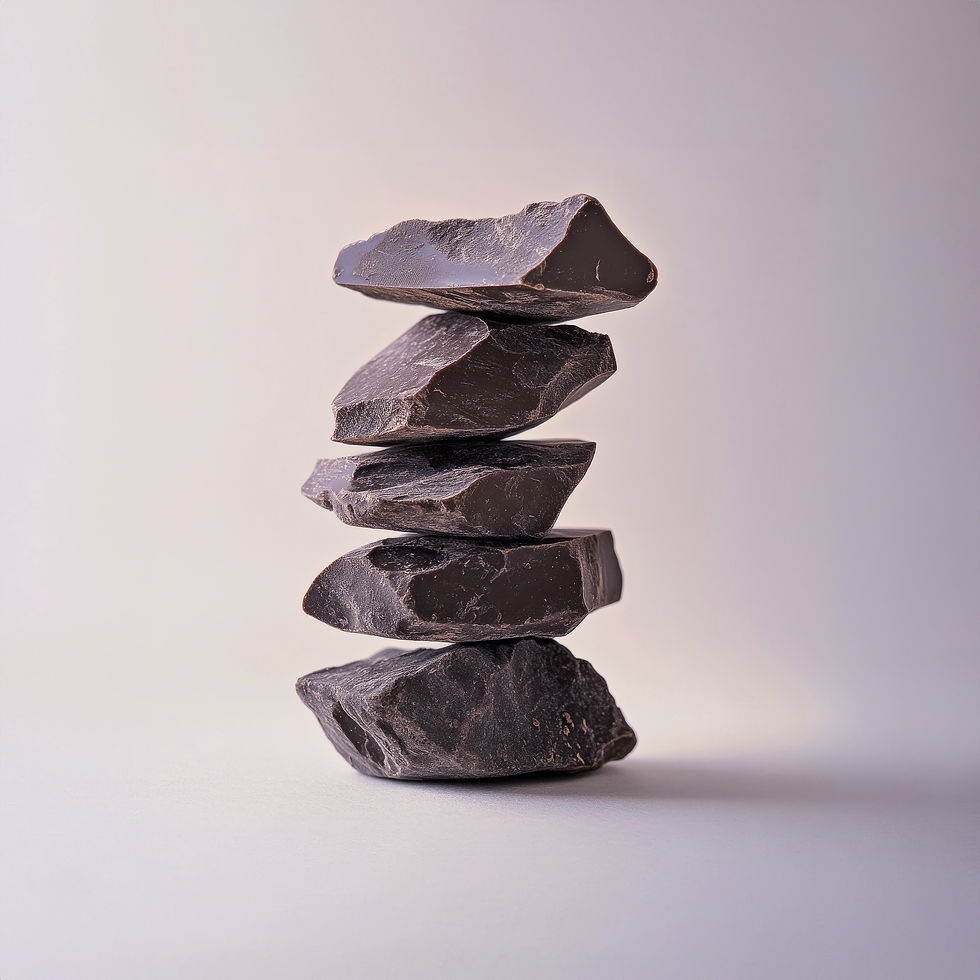 Stacked Chocolate Chunks