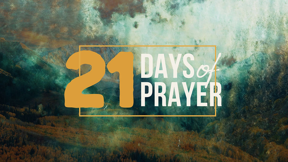 21 Days of Prayer