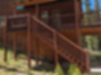 Deck Railing Repair & Staining