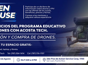 ¡BACK TO DRONE SCHOOL OFFERS & OPEN HOUSE!