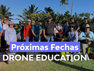 próximas fechas drone education