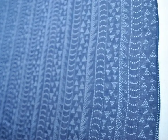 縮圖：日本手作 - 藍染×型染絲巾
