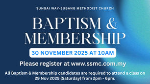 Baptism & Membership 2025