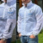 kway rain race antipioggia indossata fronte più dettaglio