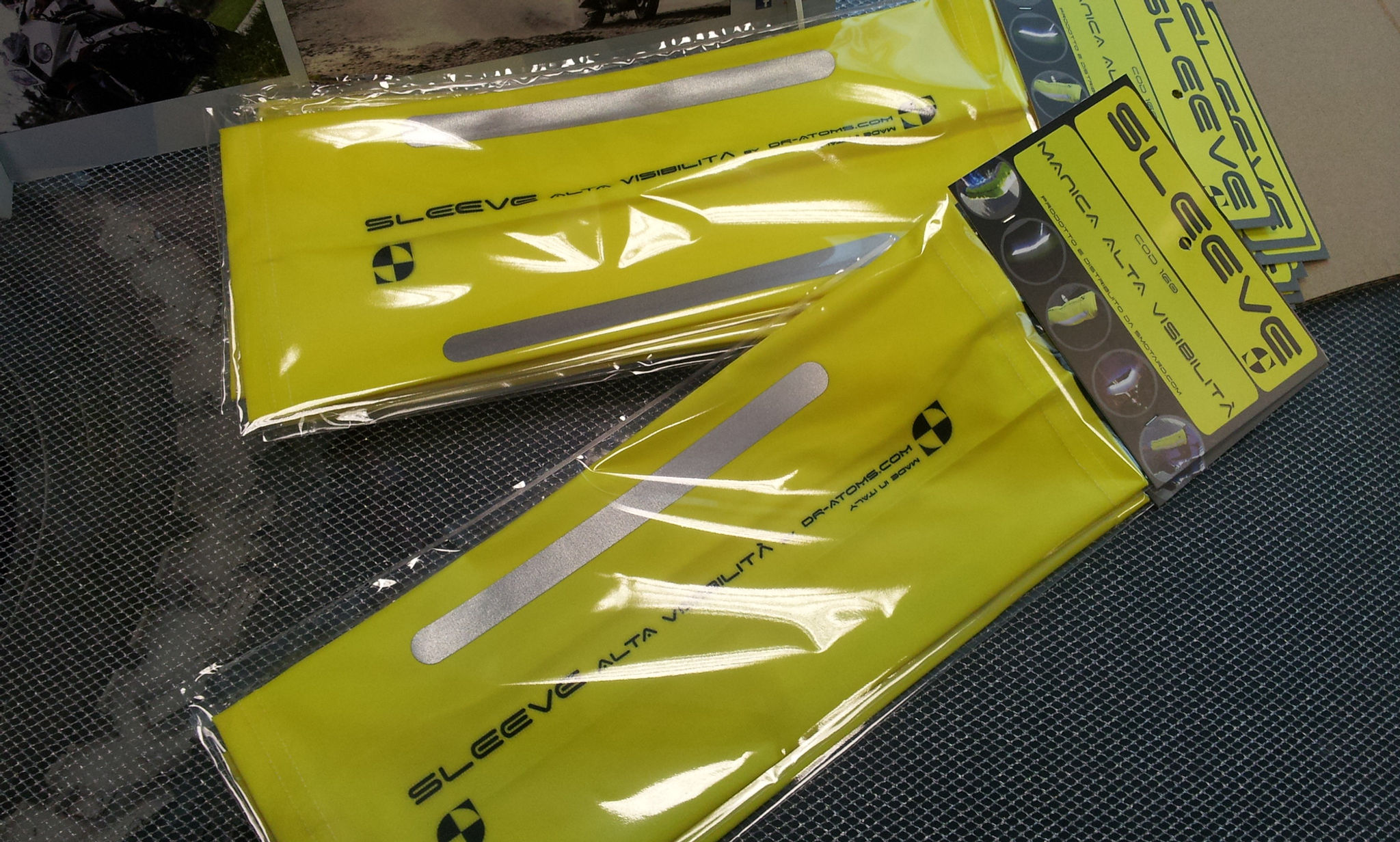 Sleeve manica Alta visibiltà