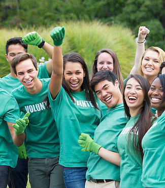 Group Of Volunteers
