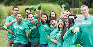 Group Of Volunteers