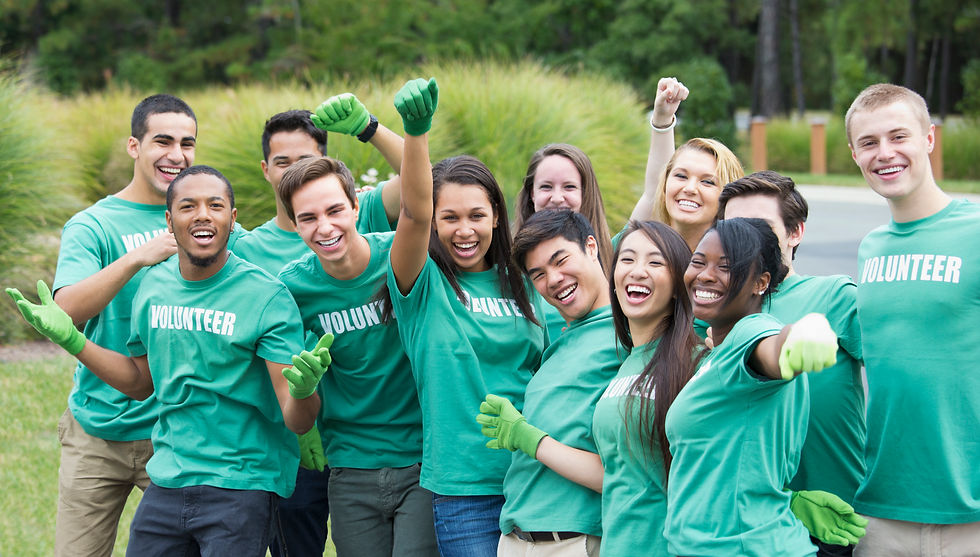 voluntário da equipe